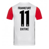 Fotballdrakt Herre Eintracht Frankfurt Hugo Ekitike #11 Hjemmedrakt 2024-25 Kortermet